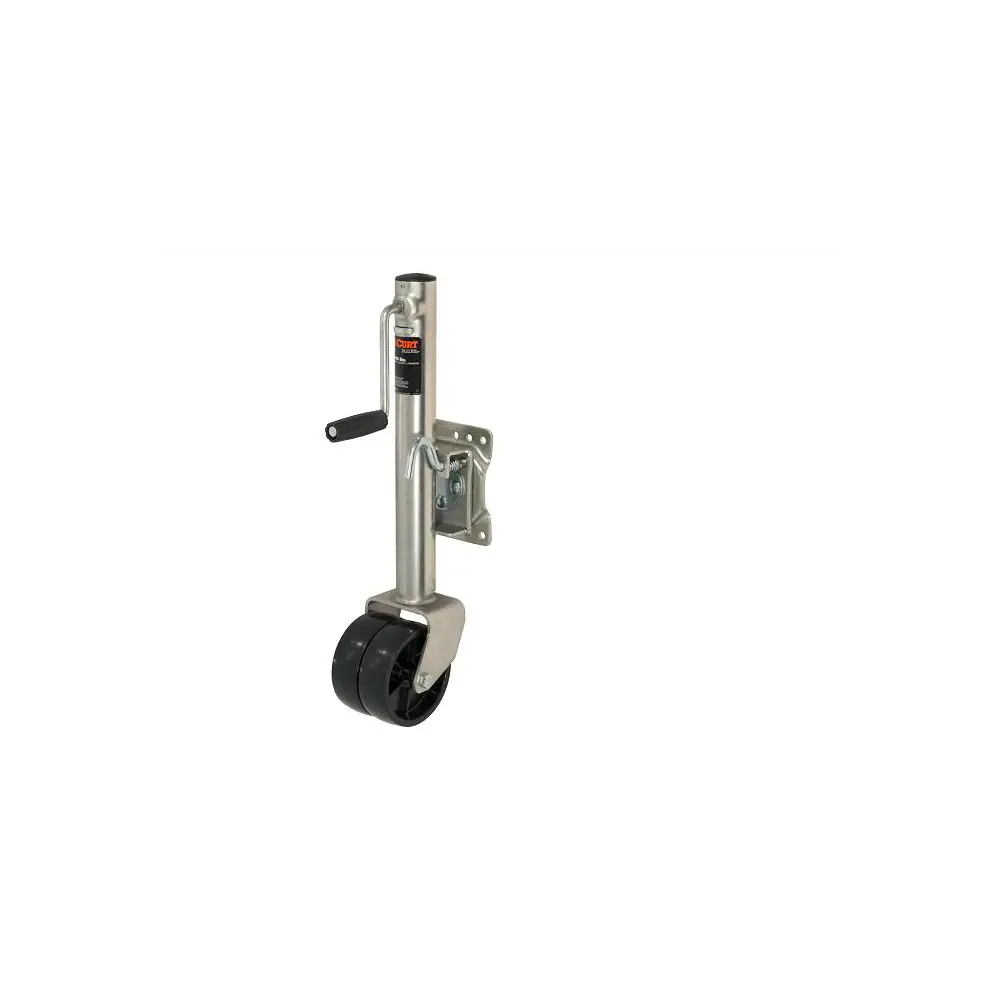 Bolt-On Marine Swivel Jack Dual Caster 1.5K - 28156